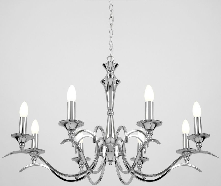 Featured Photo of  Best 10+ of Chandelier Chrome