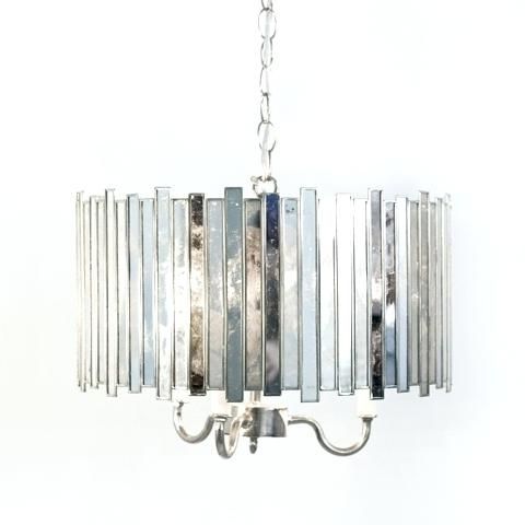 Antique Mirror Chandelier And Faceted Antique Mirror Chandelier Inside Trendy Antique Mirror Chandelier (View 7 of 10)