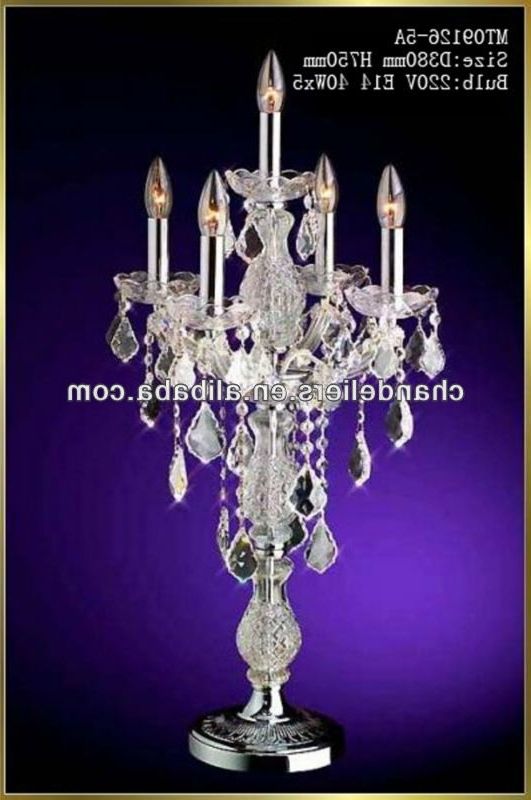 Best And Newest Elegant Chandelier Table Lamp Cheap Crystal Chandelier Table Lamp Inside Crystal Table Chandeliers (View 10 of 10)