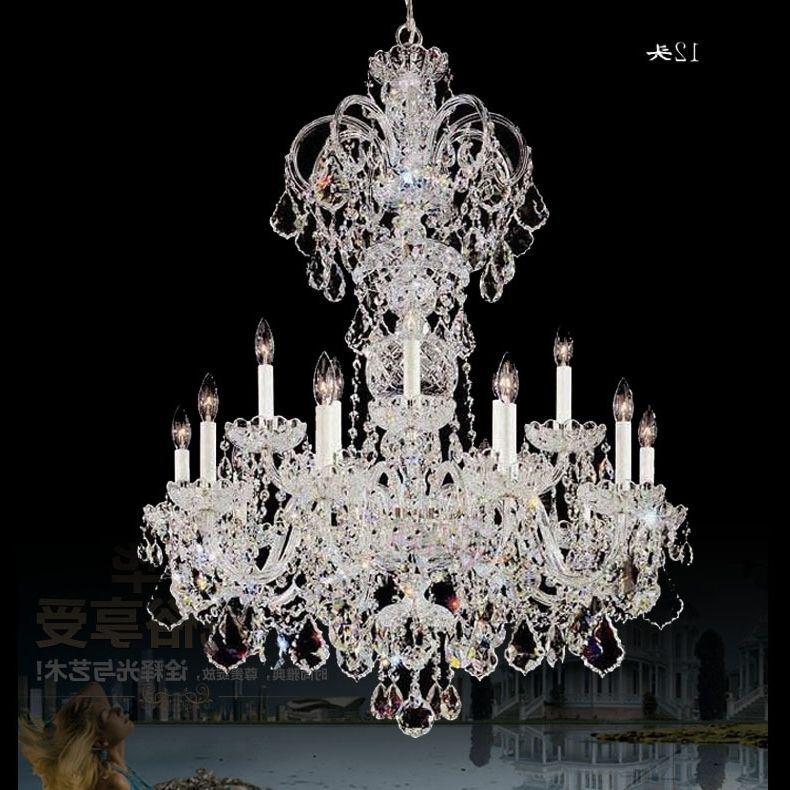 Best And Newest Home Design : Alluring Extra Large Crystal Chandeliers Chandelier With Extra Large Crystal Chandeliers (View 7 of 10)