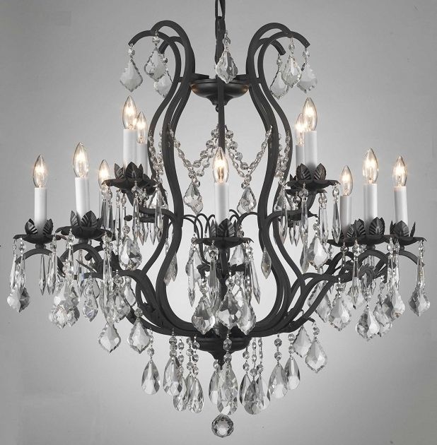 Chandelier. Astonishing Faux Crystal Chandeliers: Best Dining Room Intended For Widely Used Cheap Faux Crystal Chandeliers (Photo 5 of 10)