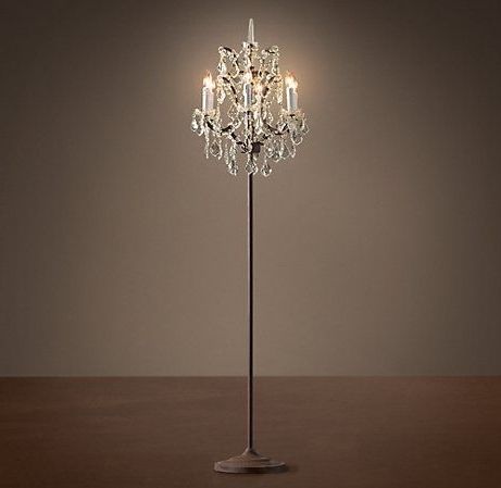 Featured Photo of 2024 Best of Chandelier Standing Lamps