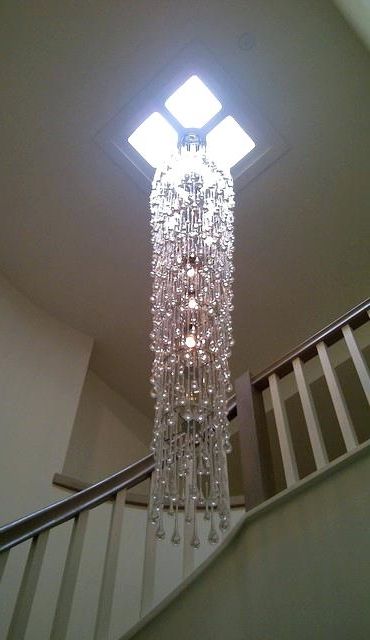 Chandeliers Los Angeles As Well As Custom Designed Chandelier Regarding Well Liked Staircase Chandeliers (Photo 4 of 10)