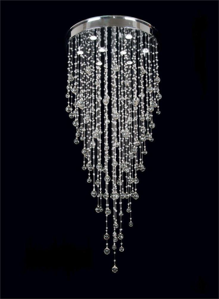 Cool Contemporary Crystal Chandelier , Good Contemporary Crystal Intended For Current Cheap Faux Crystal Chandeliers (View 3 of 10)