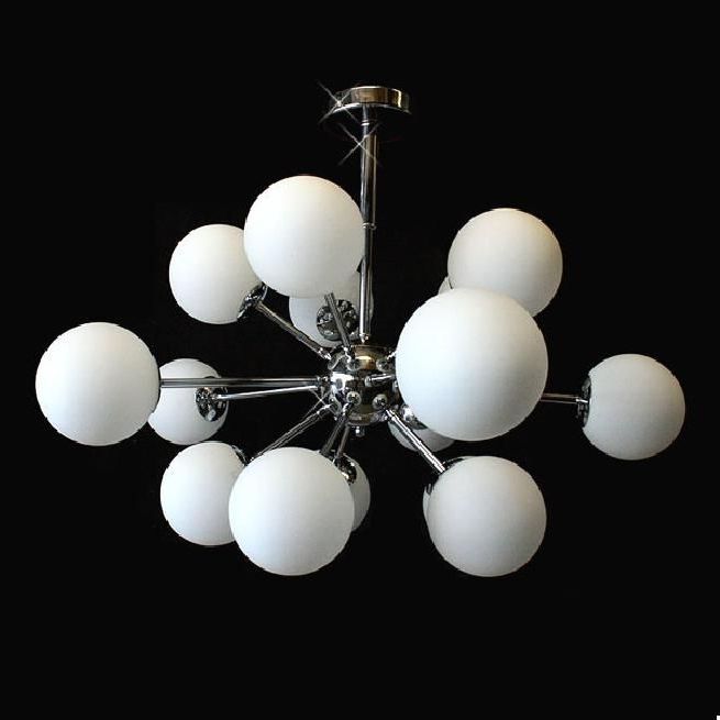 Famous This Funky Modern Chandelier, Inspiredretro Satellites Intended For Atom Chandeliers (Photo 10 of 10)
