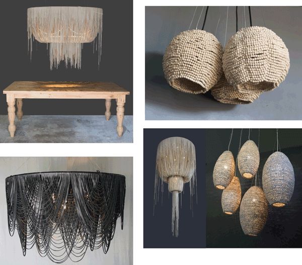 Fashionable Gorgeous Chandeliers From High Thorn – Sa Décor & Design Throughout Leather Chandeliers (View 3 of 10)