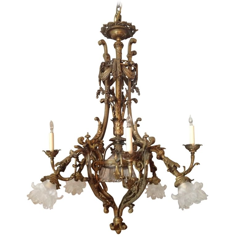 French Bronze Chandelier Intended For Famous French Bronze Chandelier – Chandelier Designs (View 1 of 10)