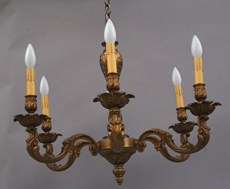 From A Unique Collection Of Intended For Fashionable Old Brass Chandelier (View 1 of 10)