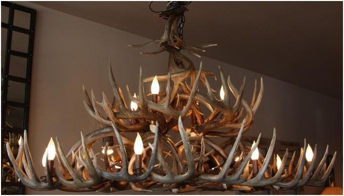 Featured Photo of Top 10 of Large Antler Chandelier