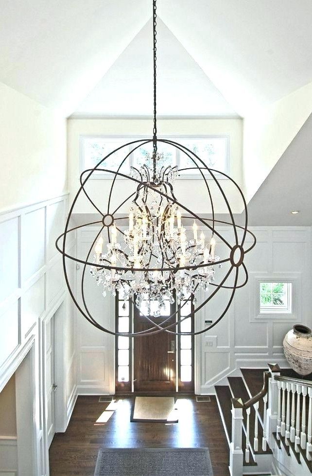 Large Globe Chandelier Pertaining To Current Large Globe Chandelier I On Lighting Images Light Fixtures Li – Trgn (Photo 1 of 10)