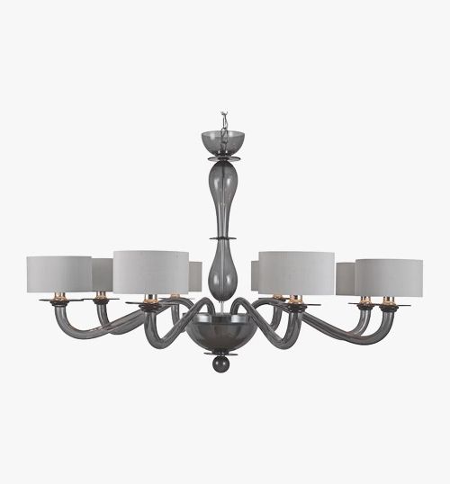 Latest Grey Chandeliers Throughout Ceiling Lights (View 8 of 10)