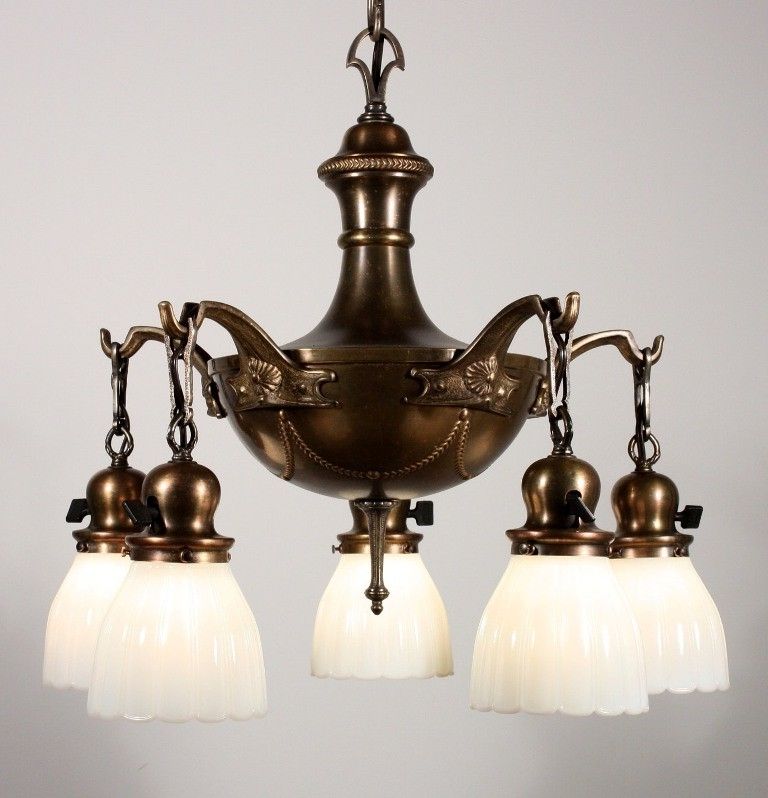 Latest Vintage Brass Chandeliers With Home Design : Exquisite Antique Brass Chandeliers Nc983 1 Home (View 10 of 10)