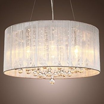 Lightinthebox Modern Luxury Delicate 6 Light Pendant With Crystal For Most Recently Released Modern Chandelier Lighting (View 6 of 10)