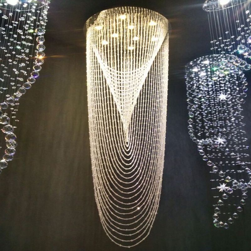 Long Modern Crystal Chandelier – Musethecollective In Most Popular Long Modern Chandelier (Photo 8 of 10)