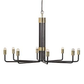 Modern Black Chandelier For Most Recently Released Modern Gold Black Chandelier – Products, Bookmarks, Design (View 9 of 10)