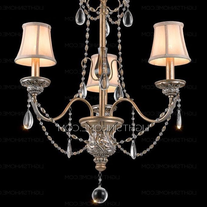 Most Current 3 Light Crystal Chandeliers Intended For High End Crystal 3 Light Crystal Chandeliers For Living Room (Photo 6 of 10)