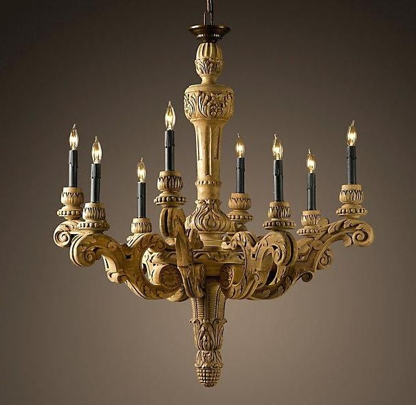 Most Current French Wooden Chandelier Chandelier Outstanding French Chandeliers Regarding French Wooden Chandelier (View 7 of 10)