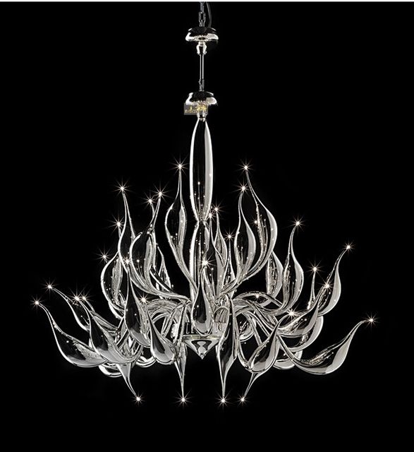 Most Current Italy Swan Chandelier Modern Murano Chandeliers Creative Art Glass In Murano Chandelier (Photo 8 of 10)