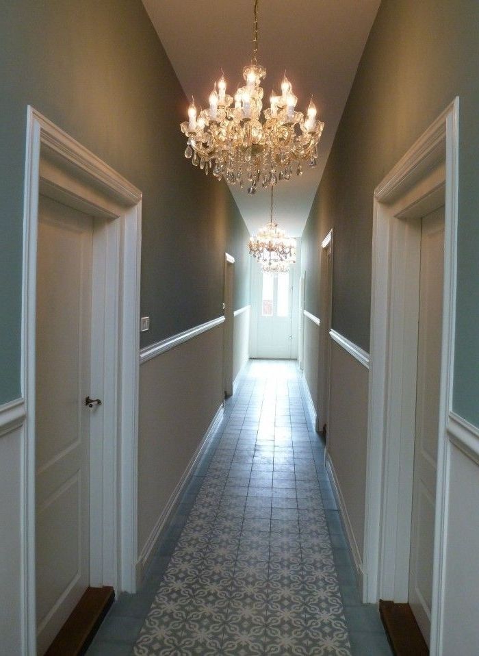 Most Popular Chandeliers For Hallways Throughout Modern Country Style: Ten Effective Decorating Ideas For Small (View 5 of 10)