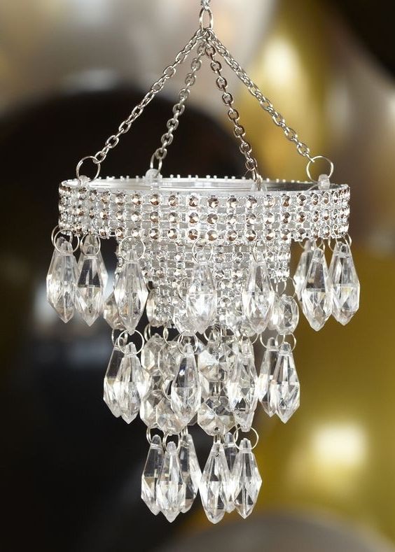 Most Popular Tiny Chandeliers With Sparkle Chandelier String Up Tiny Chandeliers And Add More (Photo 1 of 10)