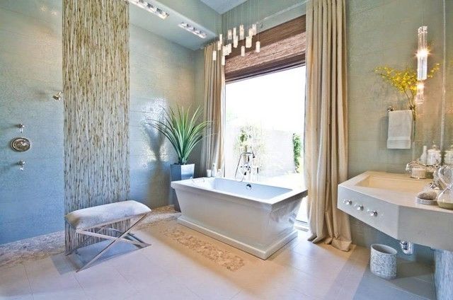 Most Recent Elegant Chandelier – Rain Drops Pendants – Modern – Bathroom – Miami Inside Modern Bathroom Chandelier Lighting (View 2 of 10)