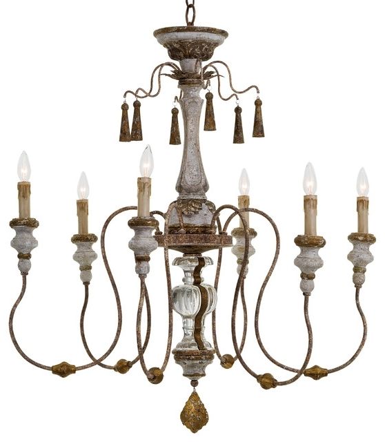 Most Recent French Country Chandeliers (View 6 of 10)