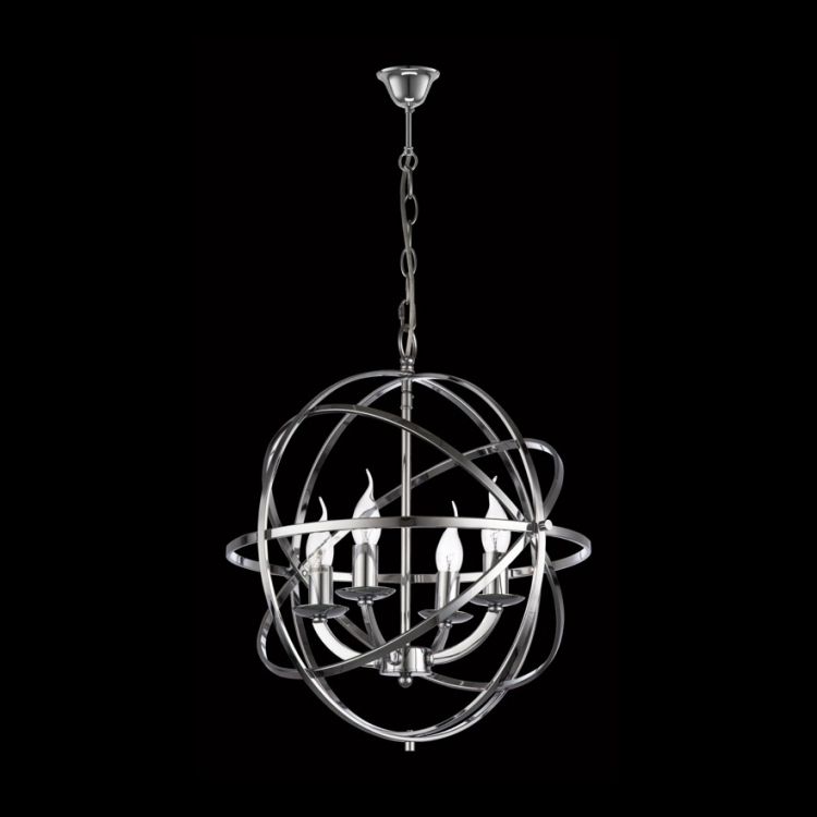 Featured Photo of 2024 Best of Small Chrome Chandelier