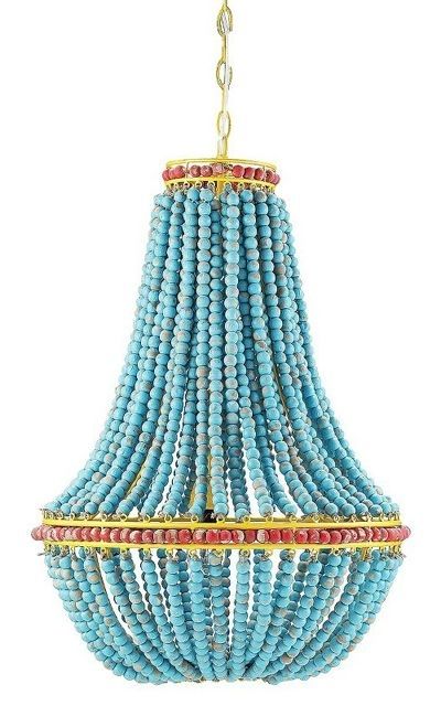 Most Up To Date Turquoise Beads Six Light Chandeliers Throughout 452 Best Lighting Images On Pinterest (View 6 of 10)