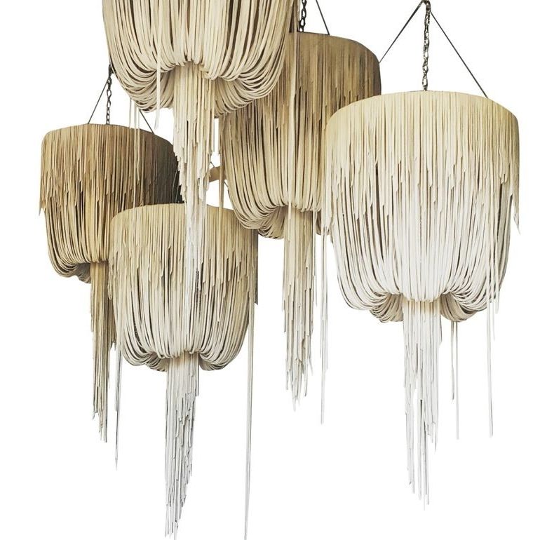 Most Up To Date Urchin Leather Chandelier (Photo 2 of 10)