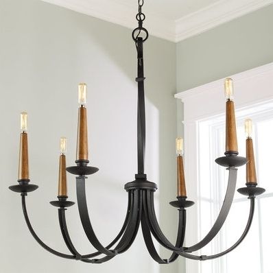 Featured Photo of 10 Best Black Iron Chandeliers
