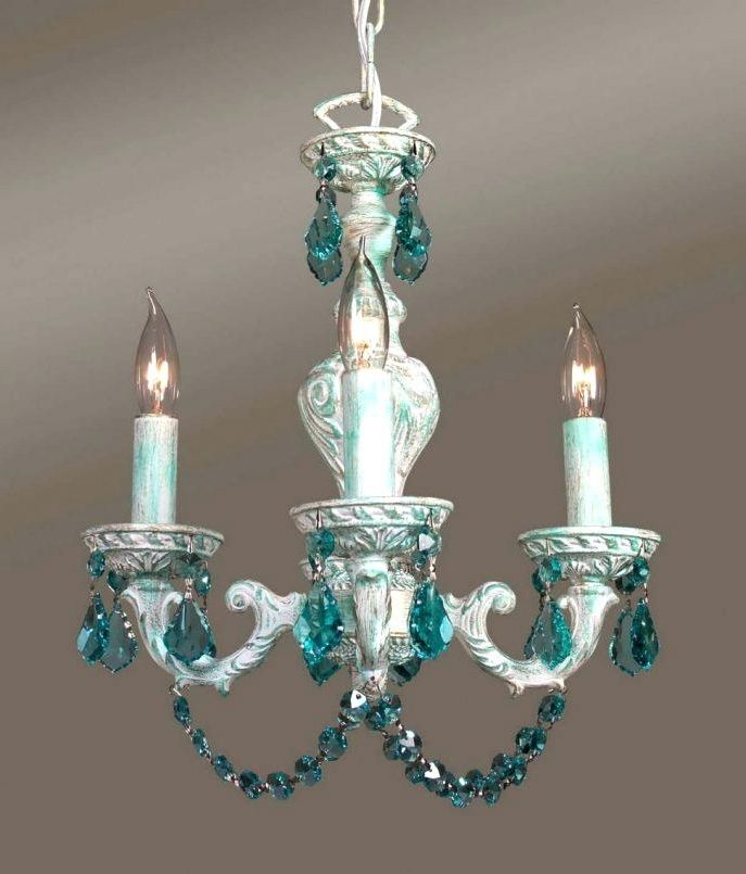 Newest Chandelier Turquoise – Futuresharp Pertaining To Large Turquoise Chandeliers (View 4 of 10)