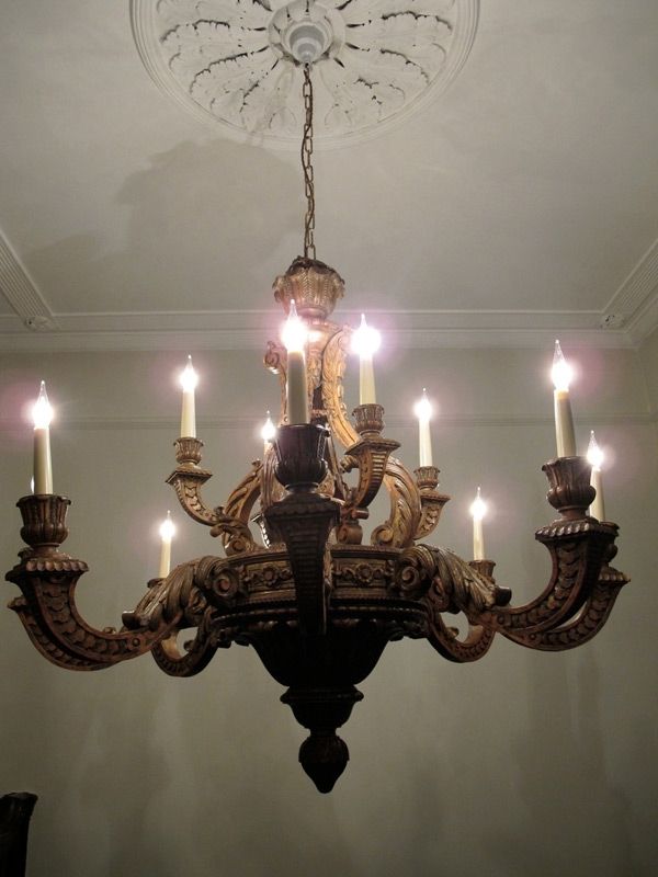 Newest Georgian Chandeliers For Outstanding Carved Limewood Georgian Style Chandelier – Ceiling (View 4 of 10)