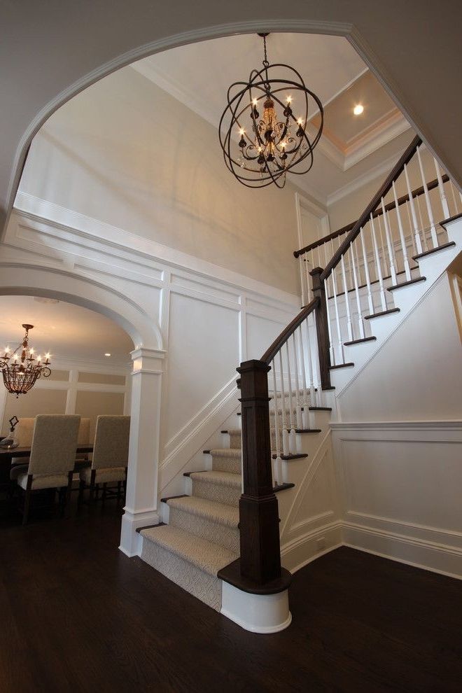 P>image By: <a Href="http://www.michellewinickdesign" Rel Pertaining To Most Current Stairway Chandeliers (Photo 7 of 10)