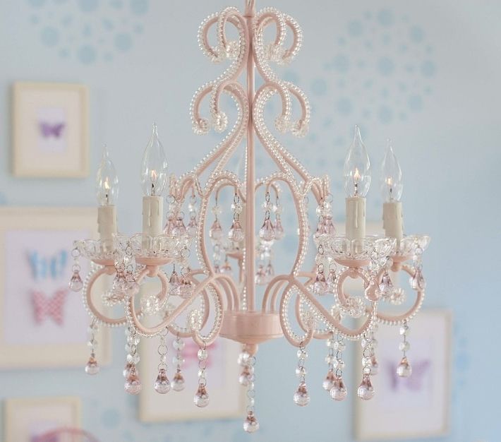Featured Photo of 2024 Best of Cheap Chandeliers for Baby Girl Room