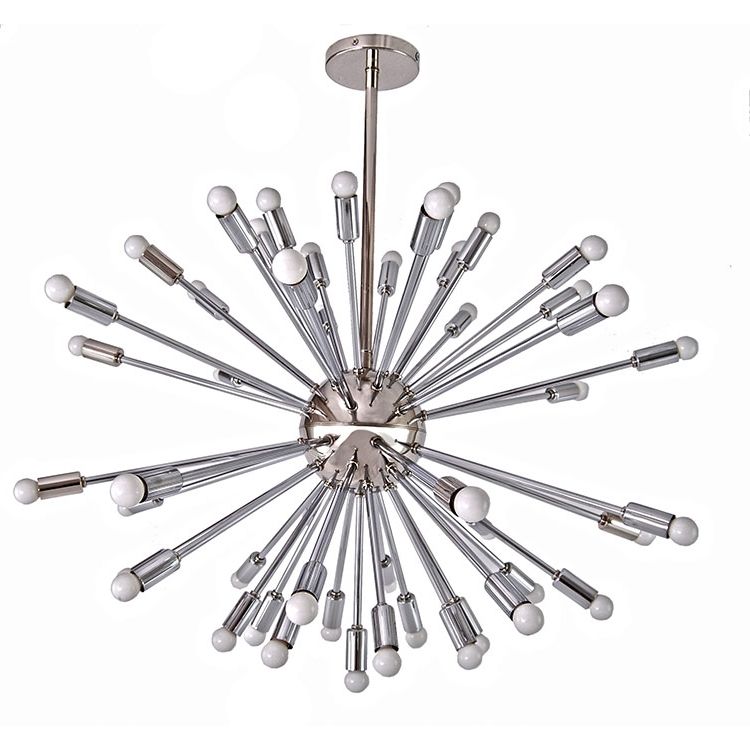 Featured Photo of Top 10 of Chrome Sputnik Chandeliers