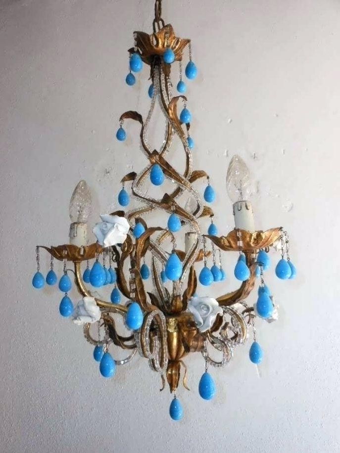 Recent Turquoise Crystal Chandelier Best Lighting Images On Chandeliers With Regard To Turquoise And Gold Chandeliers (View 4 of 10)