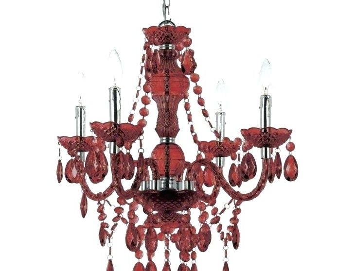 Small Red Chandelier Throughout Popular Small Red Chandelier Small Red Chandelier Glass Engaging Model Of (View 6 of 10)