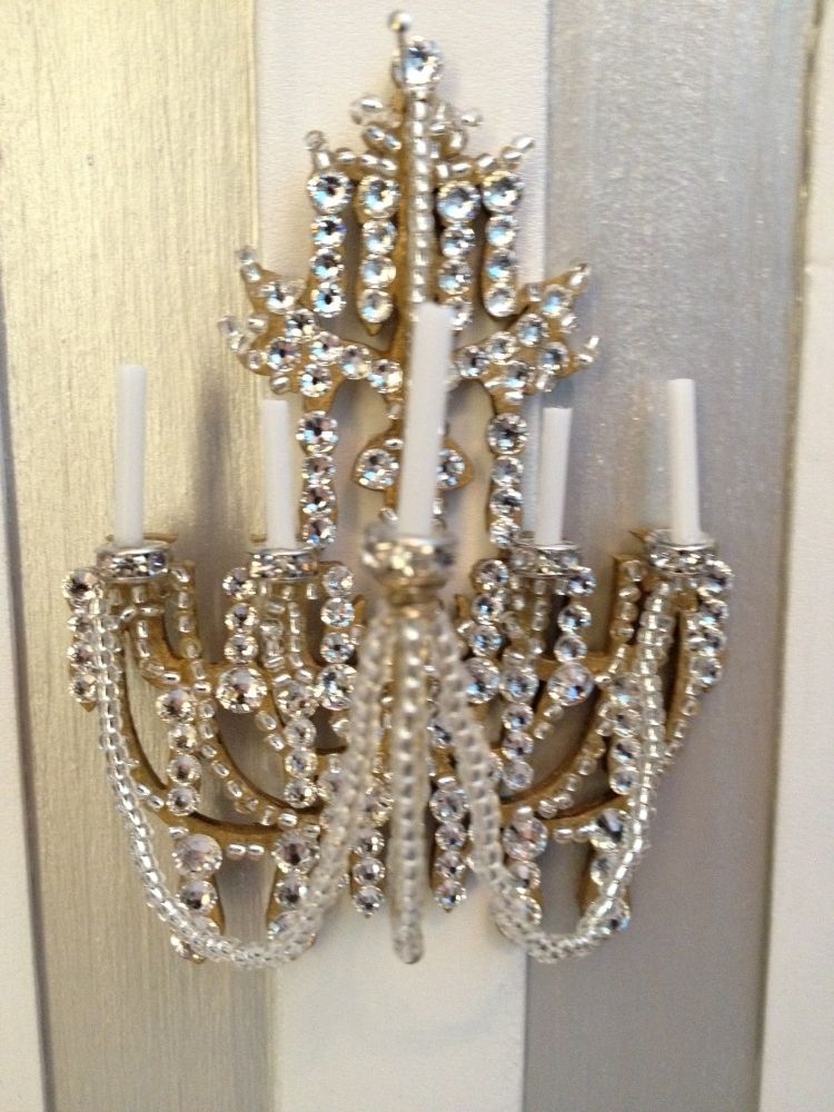 Wall Mounted Candle Chandelier – Musethecollective Throughout Fashionable Wall Mounted Candle Chandeliers (Photo 9 of 10)