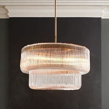 Waterfall Chandelier #westelm. $799 Pricier Than What You Probably For Most Recent Waterfall Chandeliers (Photo 6 of 10)