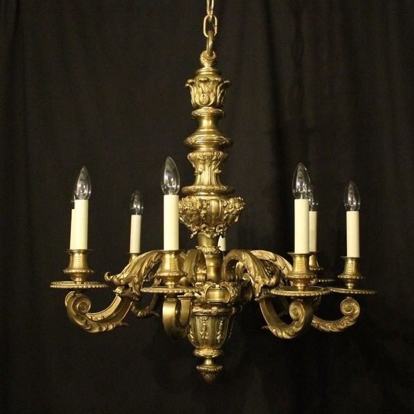 Well Known French Chandelier Antique (View 9 of 10)