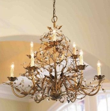 Well Known Traditional Chandeliers Pertaining To 9 Arm Grande Claire Chandelier – Traditional – Chandeliers – Ballard (Photo 9 of 10)
