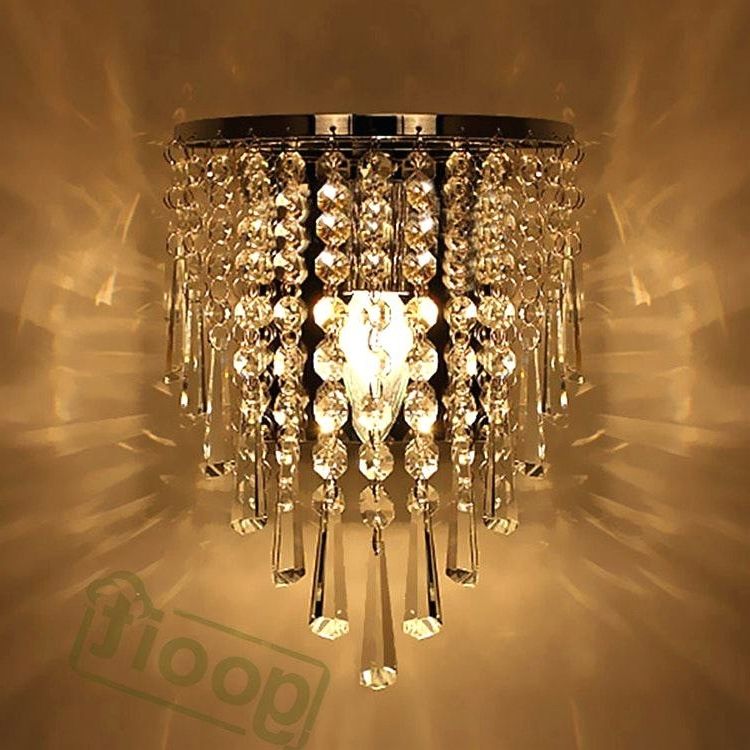 Well Known Wall Mounted Chandelier Wall Mounted Chandelier Lighting With Com Intended For Wall Mounted Bathroom Chandeliers (Photo 1 of 10)