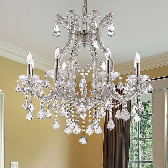 Well Liked Costco Chandeliers Inside Chandelier: Astonishing Costco Chandeliers 7 Light Led Chandelier (Photo 6 of 10)