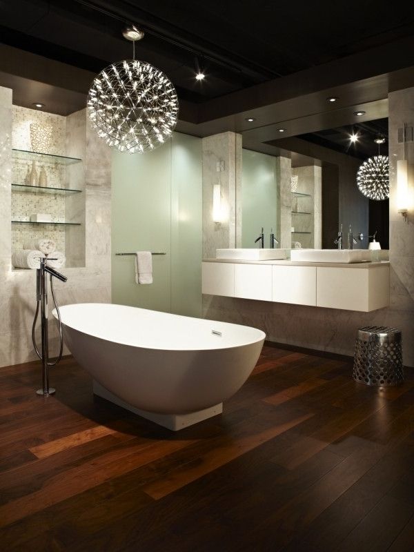 Well Liked Modern Bathroom Chandeliers Inside Modern Bathroom Chandeliers (Photo 7 of 10)