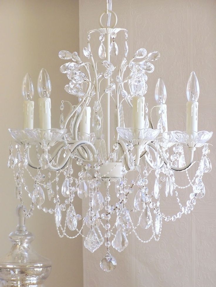 Well Liked Modest Maria Theresa Chandelier White Chandeliers For Bedrooms Regarding White Chandeliers (View 10 of 10)