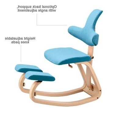 Current Stokke Ergonomic Chair. Not Only Stylish With Its Optional Back For Rocking Chairs With Lumbar Support (Photo 10 of 20)