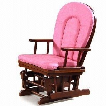 Famous Baby Rocking Chair With Cushions, Made Of Imported Rubber Wood Pertaining To Rocking Chairs With Cushions (Photo 1 of 20)