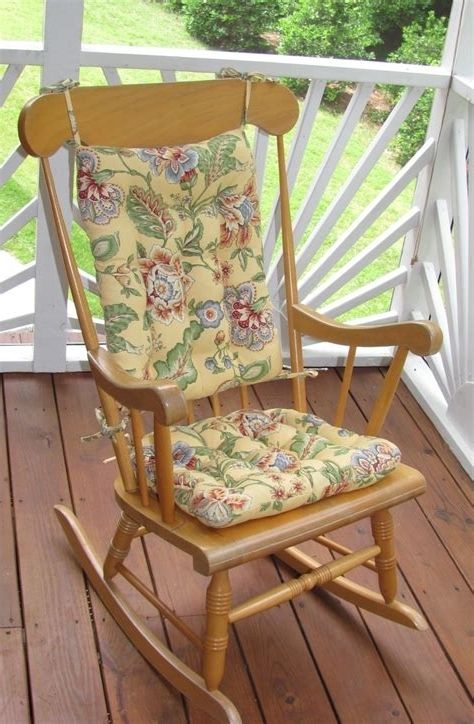 Famous Rocking Chair Cushions For Outdoor Pertaining To Outdoor Rocking Chair Cushions Best Home Design 2018, Designer (View 20 of 20)