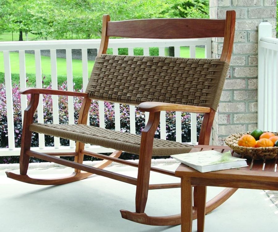 Fashionable Front Porch Rocking Chairs Double – Karenefoley Porch And Chimney Pertaining To Rocking Chairs For Front Porch (View 20 of 20)
