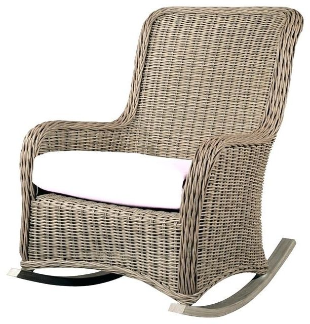 Favorite Wicker Rocking Chair Wonderful Resin Rocking Chairs Outdoor Resin With Wicker Rocking Chairs For Outdoors (View 7 of 20)
